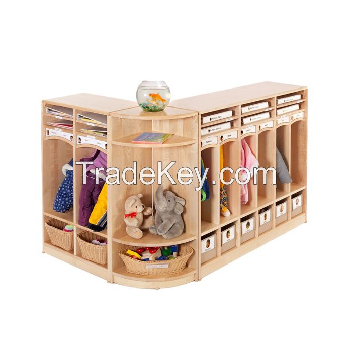 Wholesale Daycare Children Furniture Kindergarten Kids Wooden Playground Equipment Indoor Playground