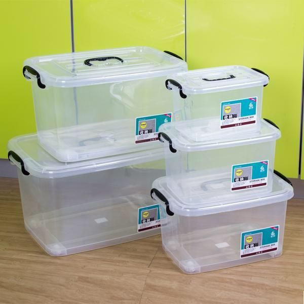 Pp Plastic Storage Box Different Sizes Transparent Of Plastic Storage Container Gsb-1049