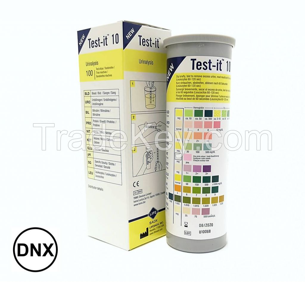 Urine Analysis Test strips - Test-it 10