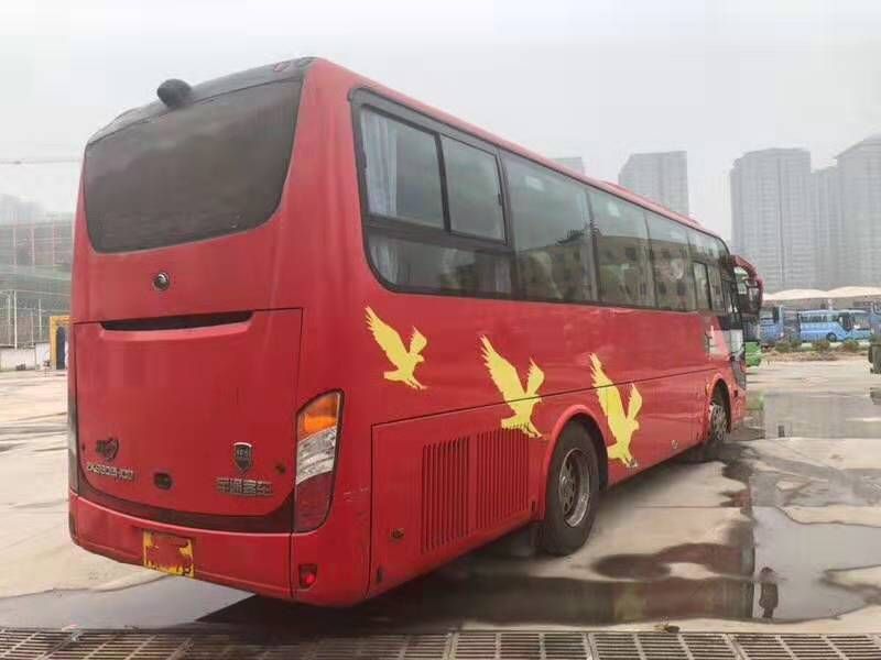 New Arrival Yutong Brand Used Coach Bus Diesel 39 seats Red 2013 Year Manual Transmission
