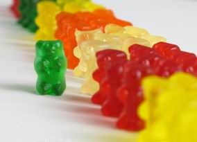 Edible gelatin for yummi bears