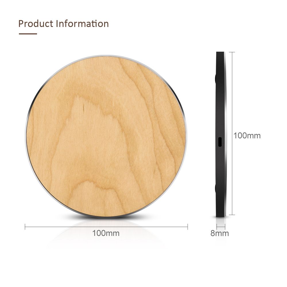 Wireless Charger Custom Fast Bamboo Wireless Charger for Samsung Galaxy s10