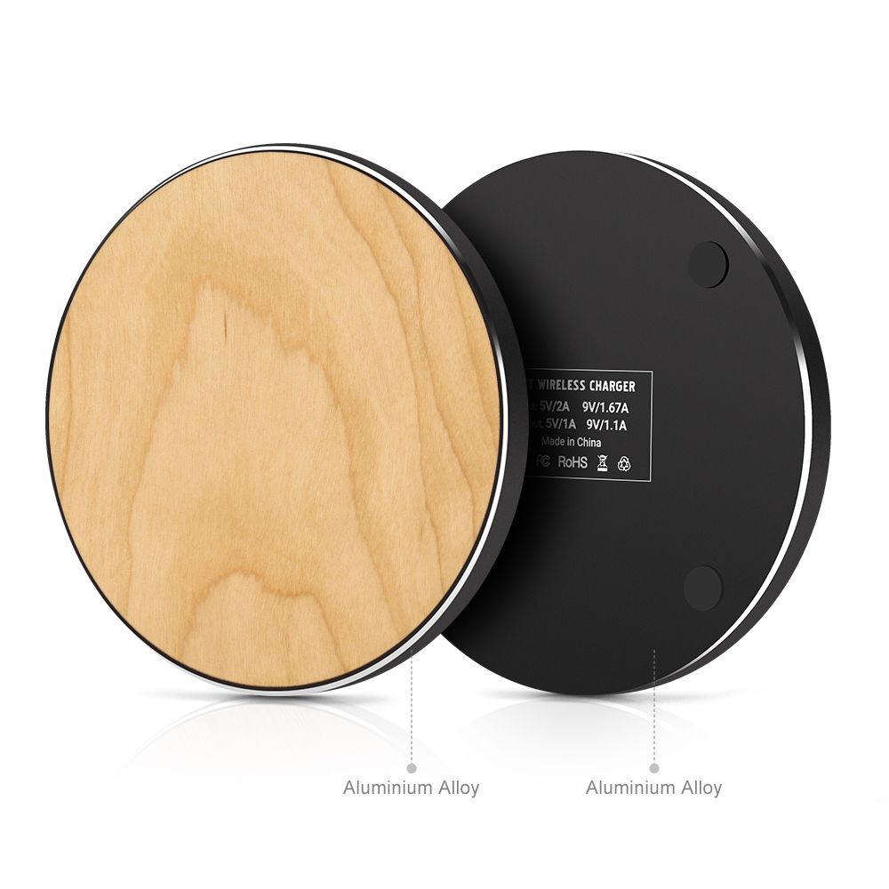 Wireless Charger Custom Fast Bamboo Wireless Charger for Samsung Galaxy s10