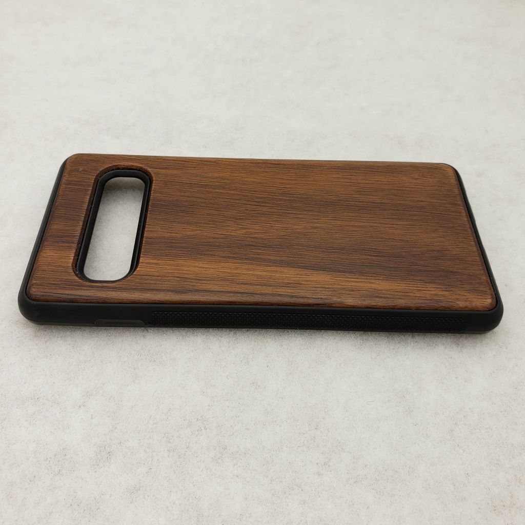 2019 New Arrival Natural Black Walnut Wood Phone Case For Samsung S10+