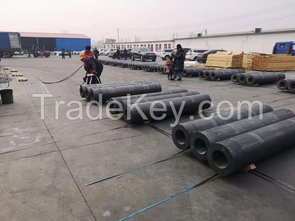 China Graphite Electrode Manufacture UHP HP RP Graphite Electrode 200mm-700mm