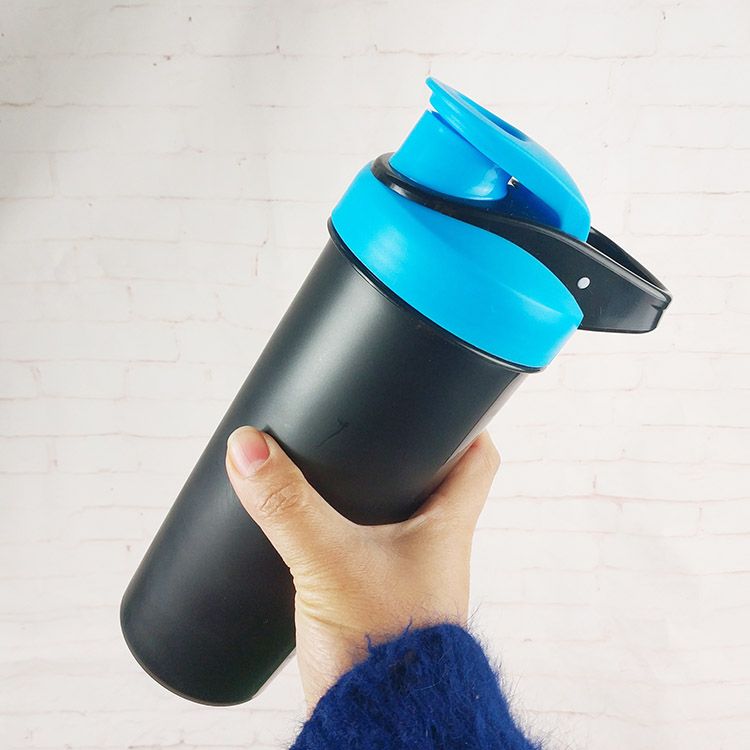 750ml/25oz Plastic protein shaker sport bottle