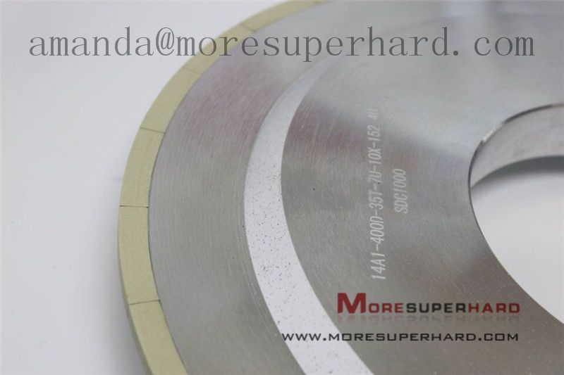 14A1 Vitrified Bond Diamond Grinding Wheel for Ceramic for Pcd Tools