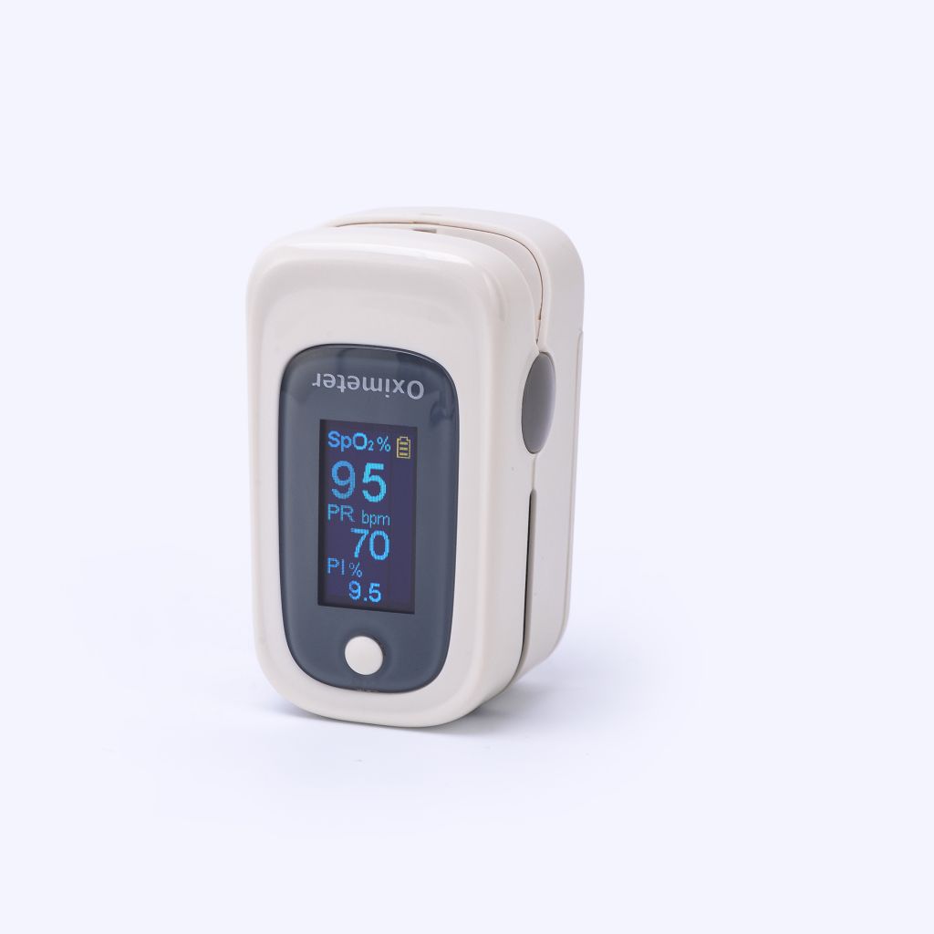 Portable Fingertip Pulse Oximeter with OLED Display