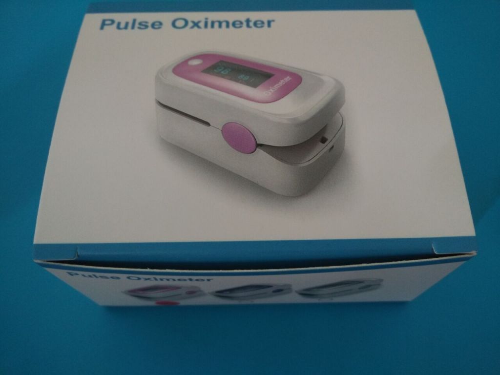 Portable Fingertip Pulse Oximeter with OLED Display