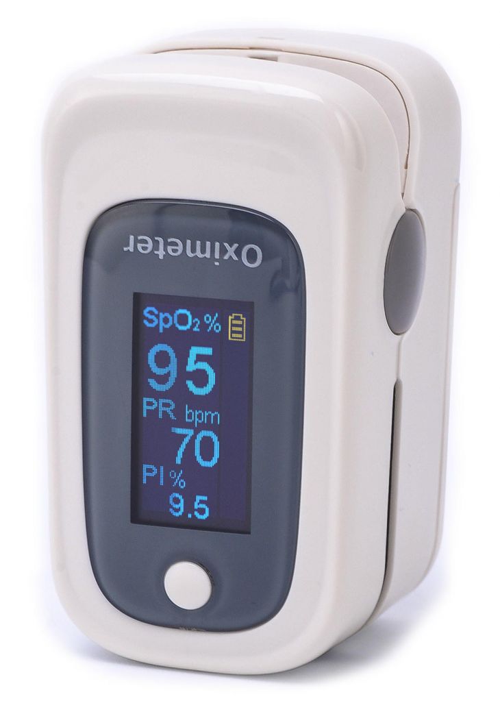 Portable Fingertip Pulse Oximeter with OLED Display