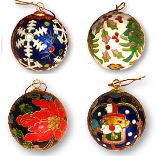 Cloisonne  Christmas Ball