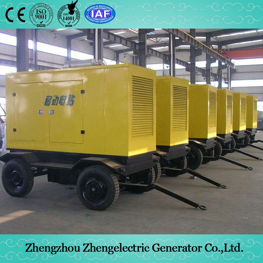 63kVA-810kVA 50Hz/60Hz Doosan Commercial Industrial Soundproof Electrical Mobile Home Standby Power Diesel Generator Set Price