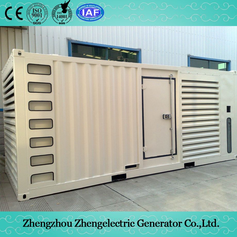 100kVA-2500kVA Container Commercial Industrial Soundproof Electrical Mobile Home Standby Power Diesel Generator Set Price