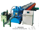 C Shape Rack Roll Forming Machine