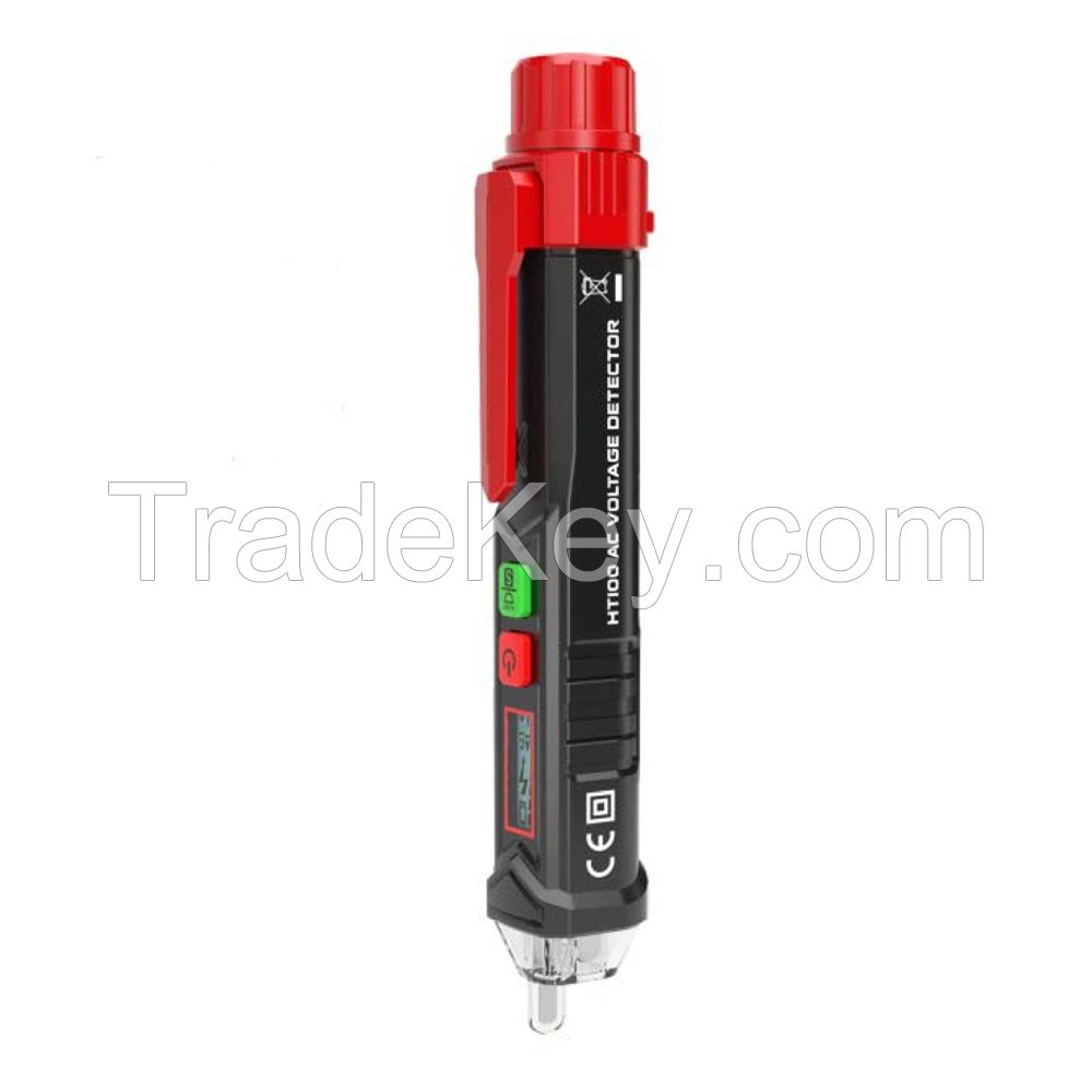 High Quality Voltage Detector Pen 12-1000v Ac  Non Contact Voltage Tester With Flashlight