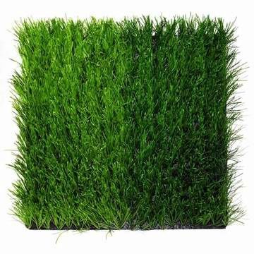 Artificial field grass turf uesd in mini soccer kids playground in duocolors