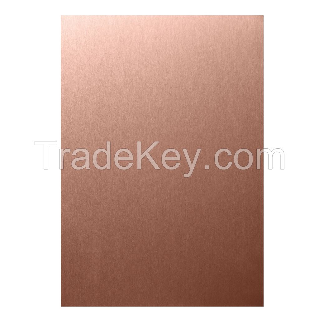 High quality copper plate available in bulk for industrial applications
