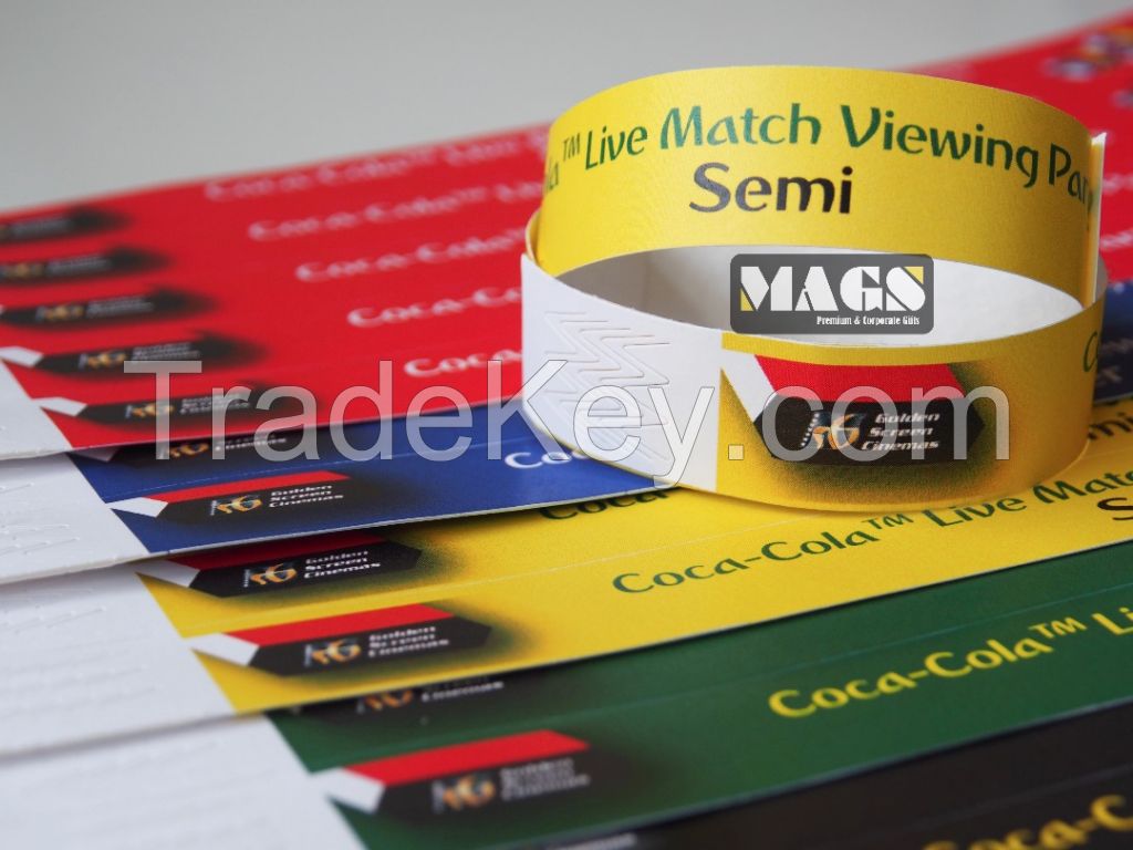 TYVEK/Paper Wristbands Printing Malaysia