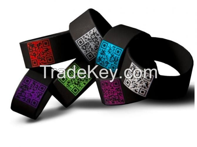 QR Code / Barcode Wristbands Printing Malaysia
