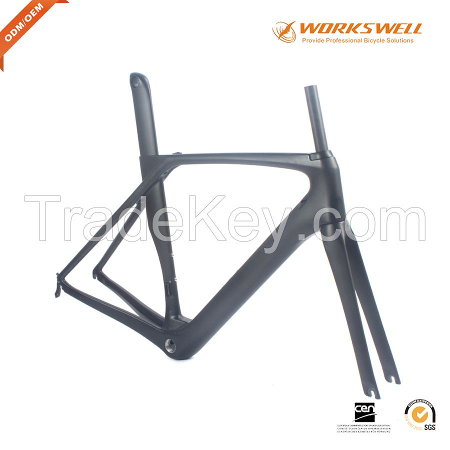 700C road carbon bike frame Di2 carbon aero road framecycling road frame