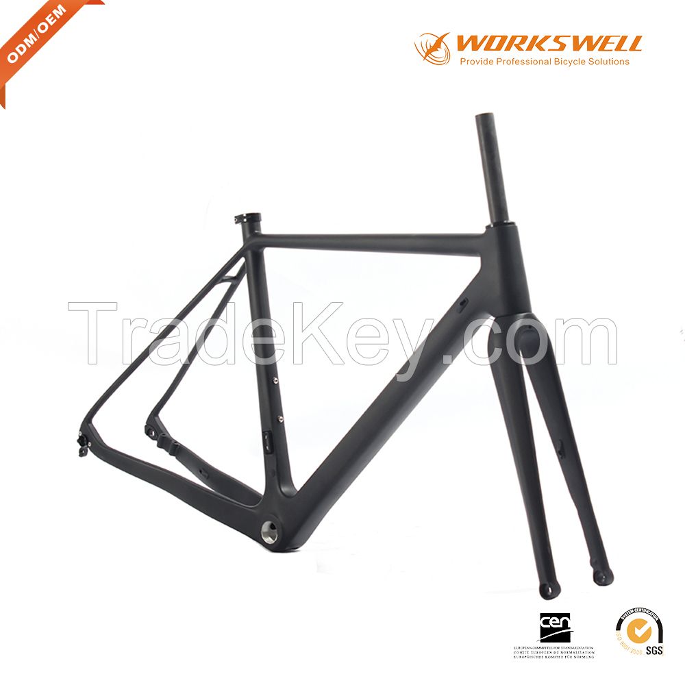 Carbon fiber bicycle frame cycling china factory bike frame gravel frame