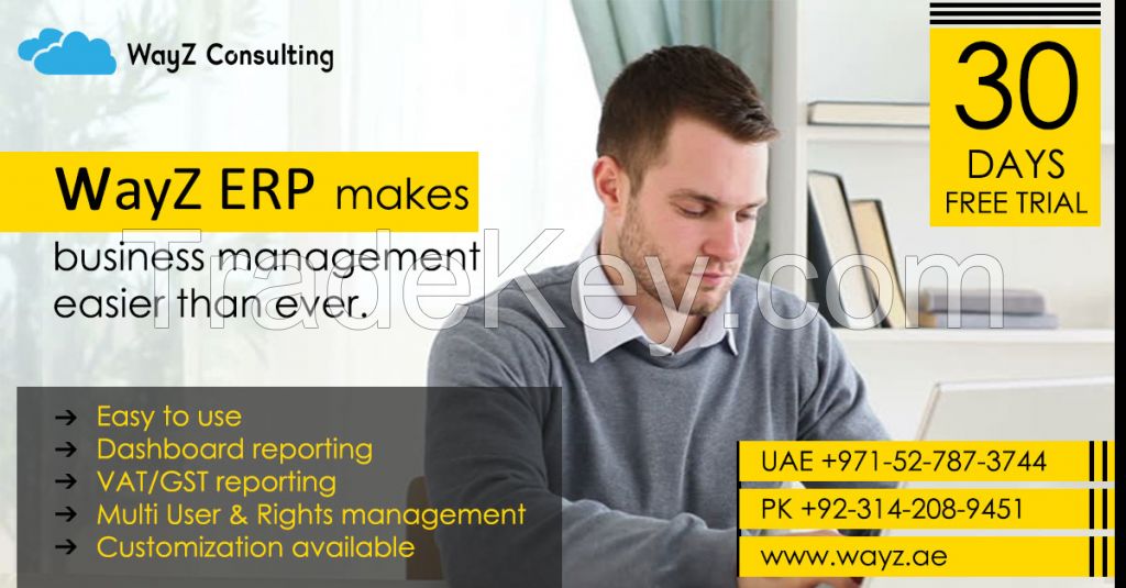 Wayz Erp Accounting Software