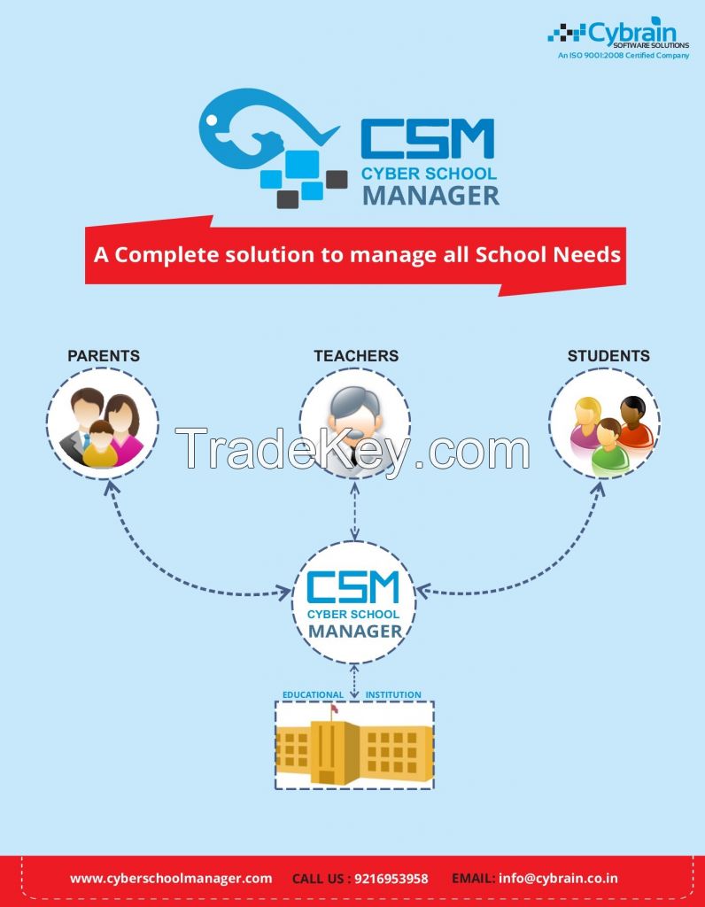 Cyber School Manager | CSM  |  Best School Management Software