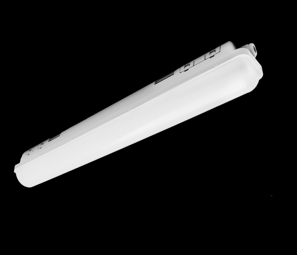 36w 3200lm Ip65 Integrated Led Vapor Tight Fixture