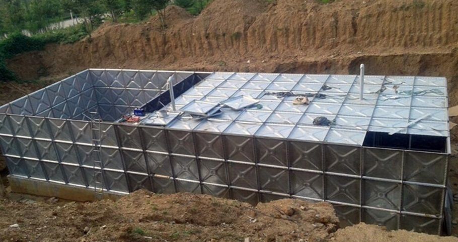 High quality hot dipped galvanized steel agriculture water storage tank price