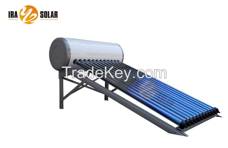 OEM Heat pipe pressurized solar water heater 150L