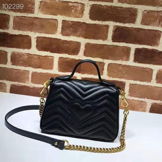 New Fashion OEM Mini Black Leather Handbag Handle Bag For Women Lady Girl