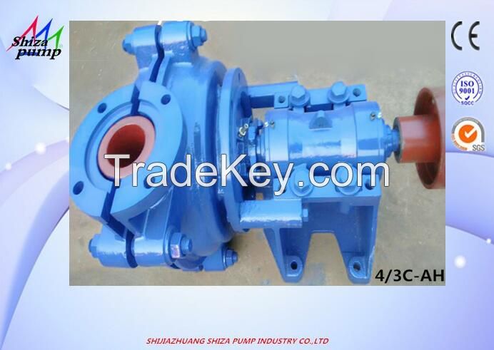 4/3 C AH Heavy Duty Slurry pump/ High head slurry pump For Slag Handling, Coal Preparation