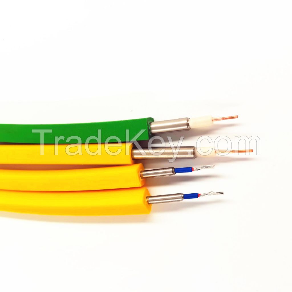 Permanent downhole cable