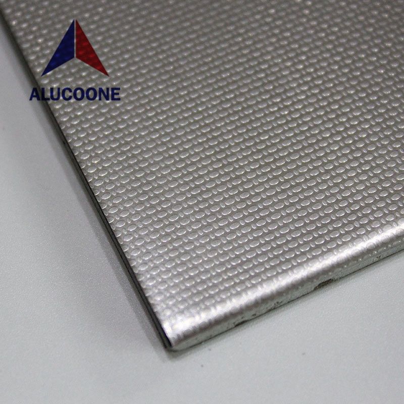 ALUCOONE Embossed Mirror Hairline Brush Brushed Emboss Polished Stainless Steel Composite Panel