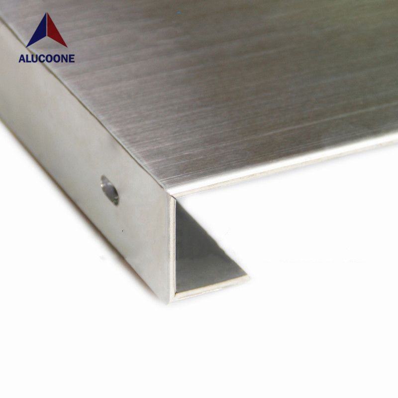 ALUCOONE Mirror Embossed Hairline Brush Brushed Emboss Polished Stainless Steel Composite Panel