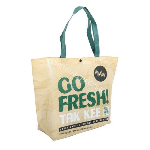 promotional customized reusable laminated shopping pp non woven bag fo