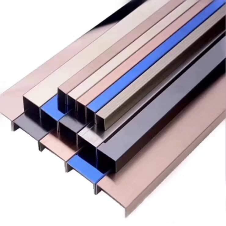 Foshan manufacture hot sales stainless steel wall tile edge trim