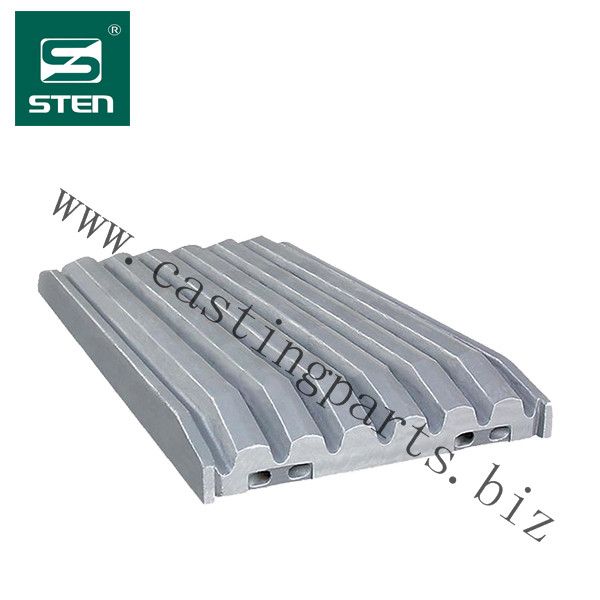 Jaw Crusher spare parts, Jaw plate