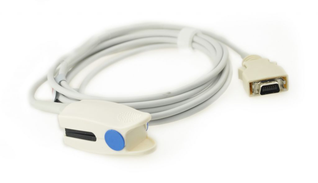 GE Pediatric finger clip Spo2 Sensor Nellcor Technical 3m 14 pin 