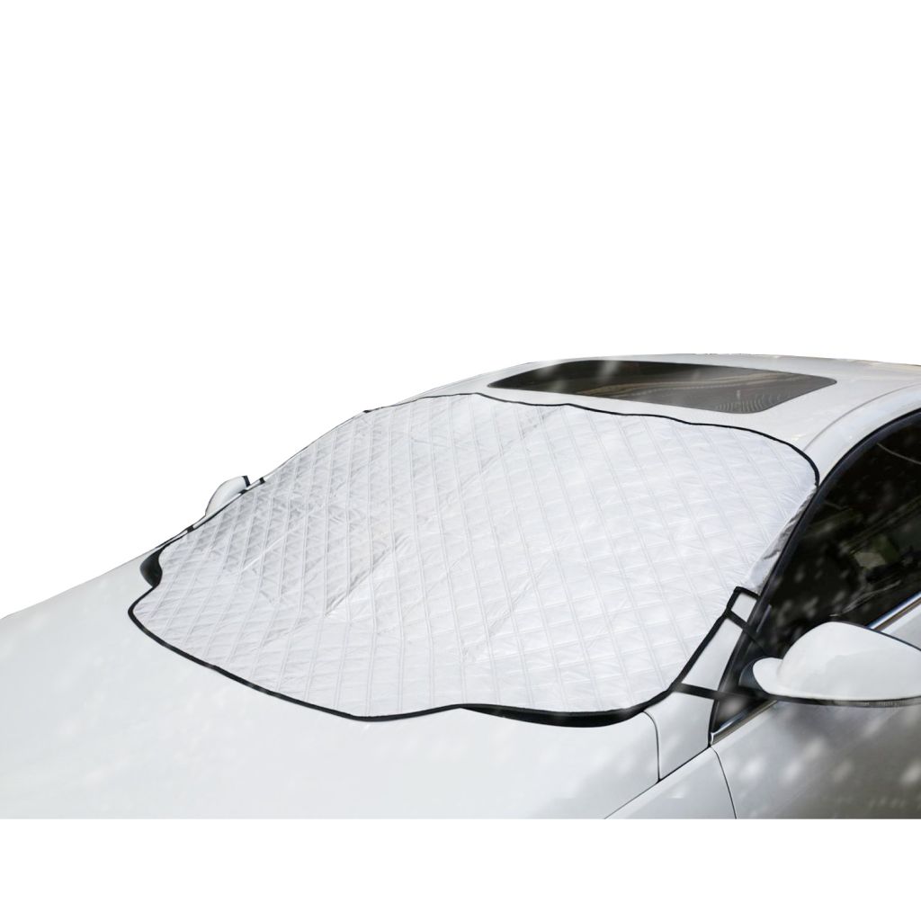 Premium 4 Layers Aluminum Foil Sunshade Waterproof Car Windshield Snow