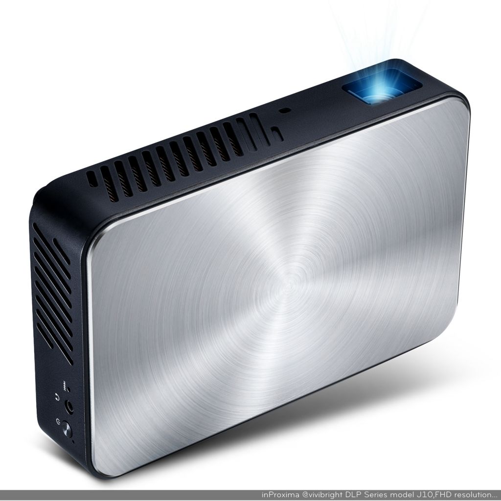 inProxima J10 DLP SMART Mobile travel projector with 8, 000mAh Battery,