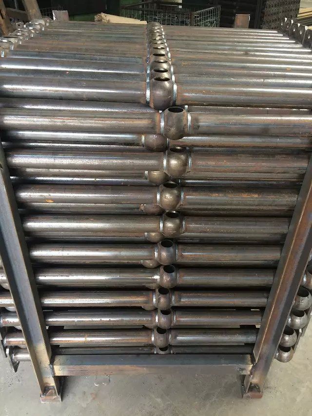 galvanized ball jointed steel handrails