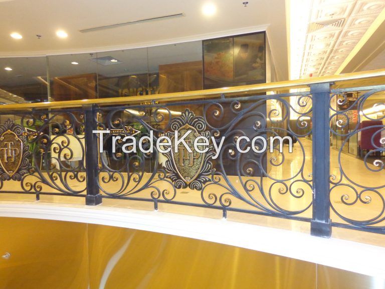 Stainless steel handrail railing