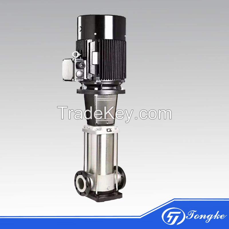 Stainless Steel Electric Vertical Multistage Centrifugal Pipeline Boost Water Pump