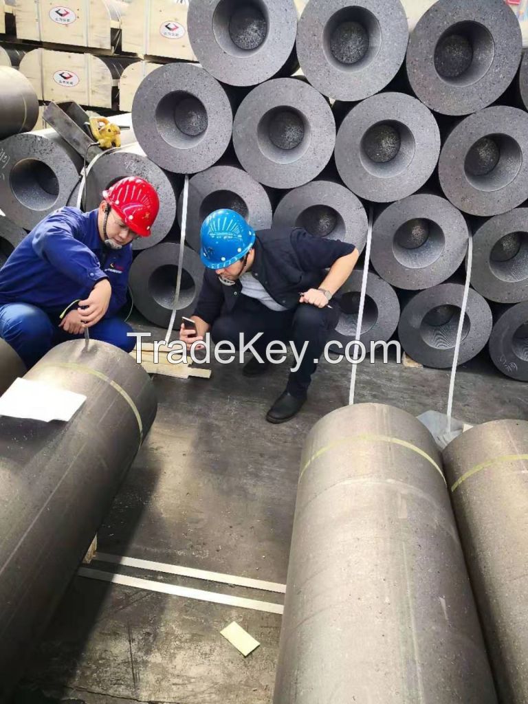  Ultra High Power Graphite Electrode With Diameter 350mm-700mm
