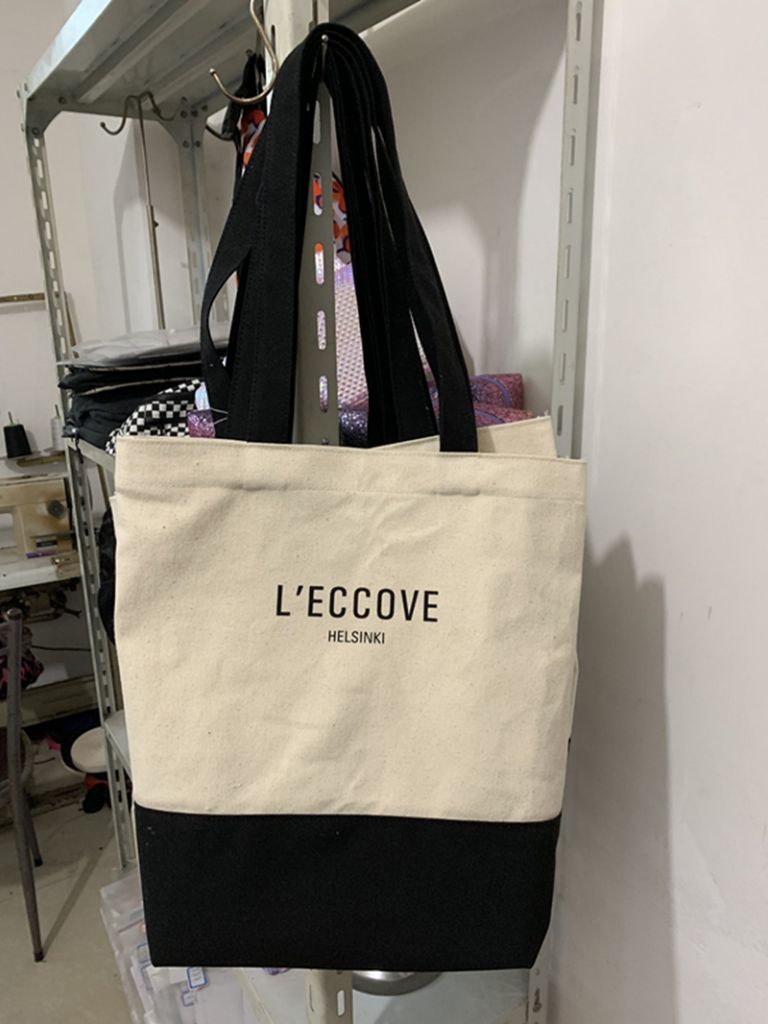 2019 fashion wholesale shopping bag canvas handbag pure color tote bag