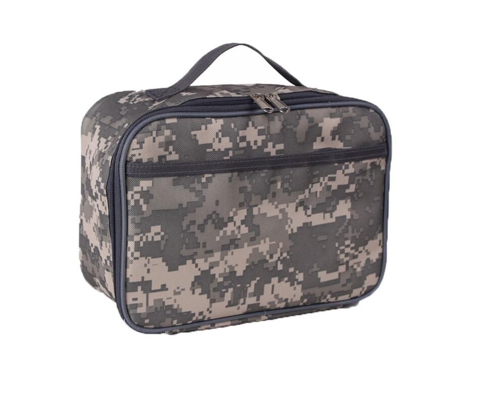 2019 fashion wholesale 600D cooler bag camouflage tote cooler bag