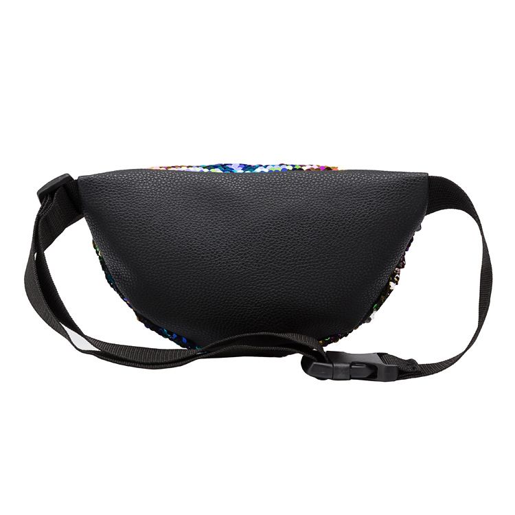 2019 girls women Sequins waist bag shining style outdoor waist packs