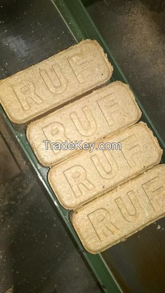 RUF briquettes