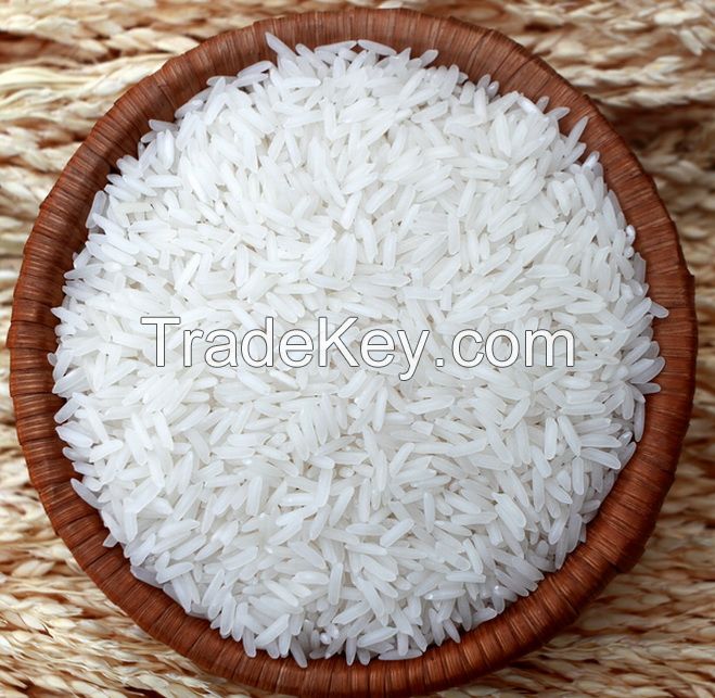 White / Long Grain Basmati Rice Available
